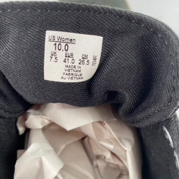 Vans Sneakers Womens Sz 10 Black Camryn Slim‎ Canvas Chukka Mid Top Skate Shoes - Picture 3 of 8